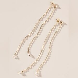 Anthropologie Free-Form Drop Earrings